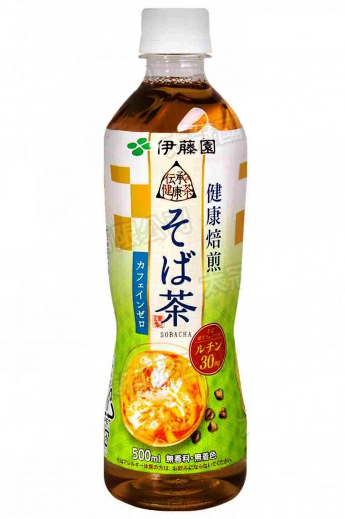 Japanese Green Tea Drink- Buckwheat Tea Beverage Itoen Densho Soba Cha – 500ml (Expiry date – 10 ...