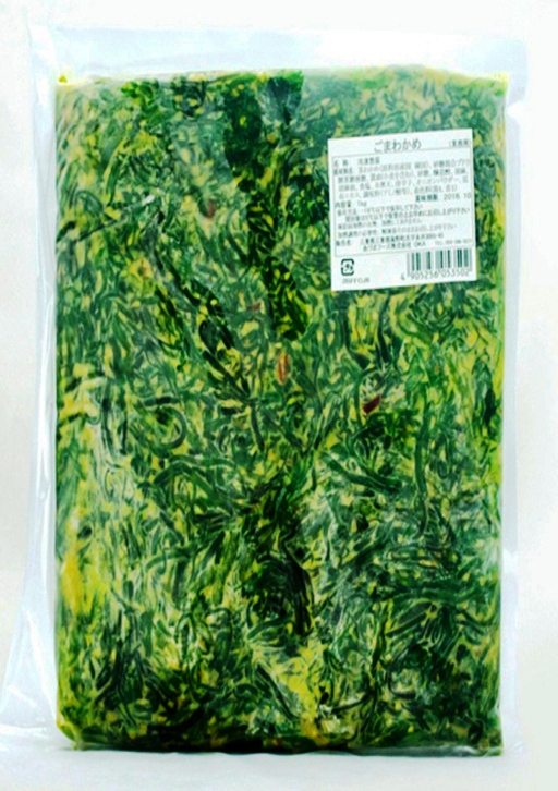 Frozen Seasoned Seaweed Hiyashi Chuka Wakame 1kg