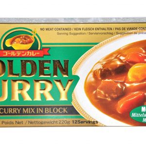 S&B Retort Golden Vegetable Curry Chukara Medium Hot 230g