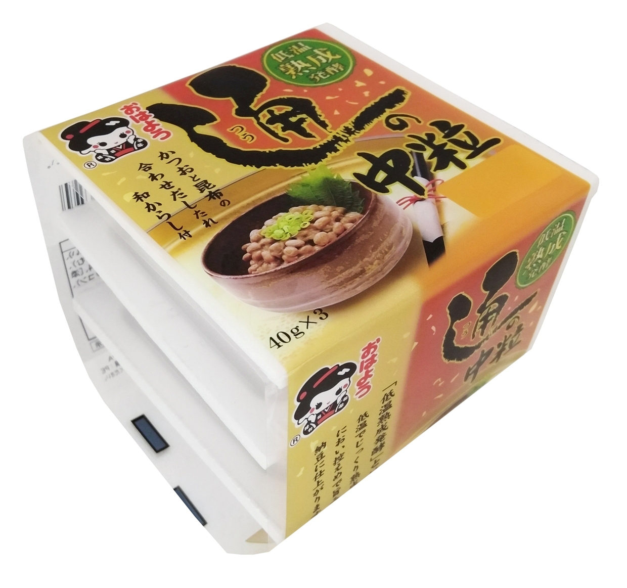 Frozen Seasoned Soybean – Tsu-No Natto Chutsubu Mini 3 – 120g – Deans ...