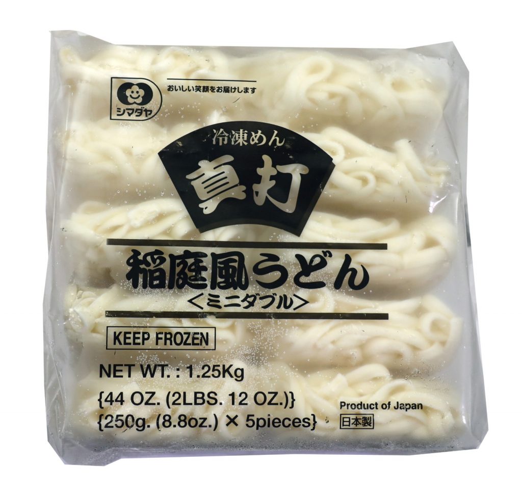 Frozen Wheat Noodles – Shimadaya Inaniwa Udon – 1 25kg 2 Pcs 5px250g