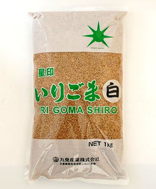 –　Seeds　Deans　Roasted　Shiro　–　–　Sesame　1kg　Irigoma　Fujiya