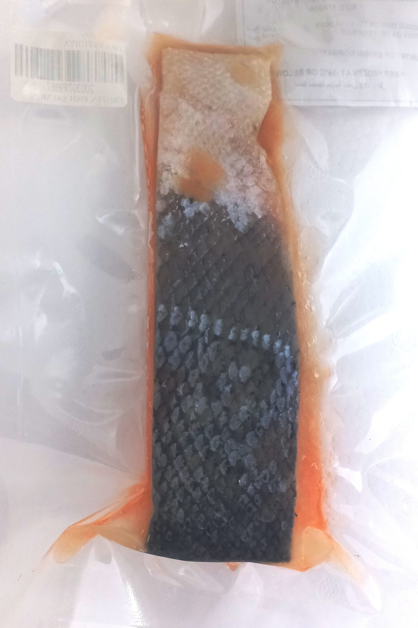 Frozen Fish Salmon Fillet Skin On Portion (Approx. 150g – 200g Per ...