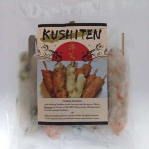 Frozen Skewered Prepared Fish Cake - Kushiten Set 5p - 300g