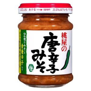 Seasoned Soybean Paste - Momoya Togarashi Miso - 100g (Expiry date : 10-04-2026)