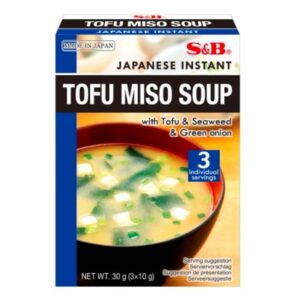S&B Japanese Instant Tofu Miso Soup - 30g