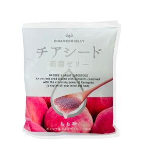 Chia Seed Konjac Jelly Peach Flavor - 170g