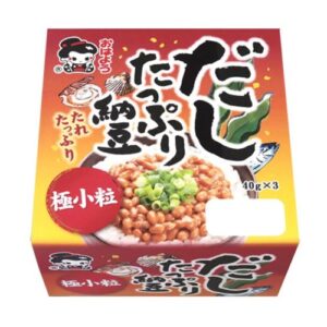 Frozen Seasoned Soybean- Kim Chee Tare Natto 3p - 120g