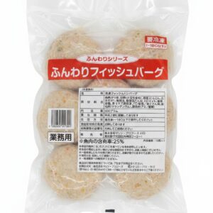 Frozen Prepared Fish Cake Funwari Fishburg - 600g