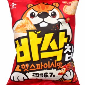 CJ Crispy Chips Hot & Spicy Flavour - 45g