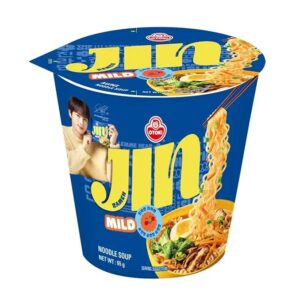 Ottogi Jin Ramen Mild Cup Noodle - 65g x 2 (Expiry Date: 23-04-2026)