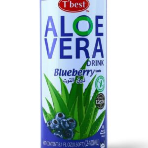T Best Aloe Vera Drink Blueberry Flavour - 240ml