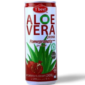 T Best Aloe Vera Drink Pomegranate Flavour - 240ml