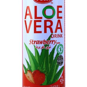 T Best Aloe Vera Drink Strawberry Flavour - 240ml
