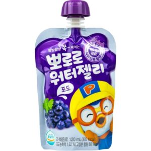 Pororo Paldo Grape Flavored Fruit Jelly Drink - 120ml