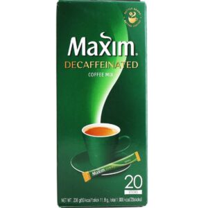 Maxim Decaffeinated Coffee Mix 20sticks - 236g