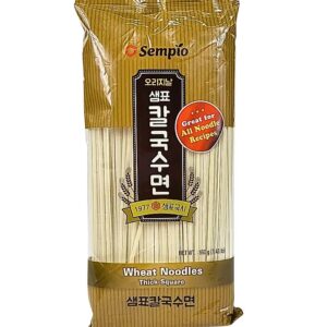Sempio Wheat Noodles, Thick Square - 650g