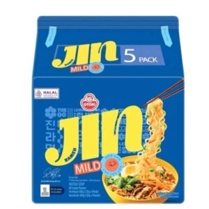 Ottogi Jin Ramen Mild Pack Noodle 600g (120gx5)