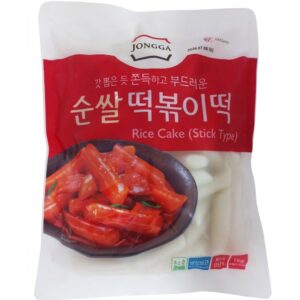 Jongga Tteokbokki Rice Cake (Stick Type) - 1kg