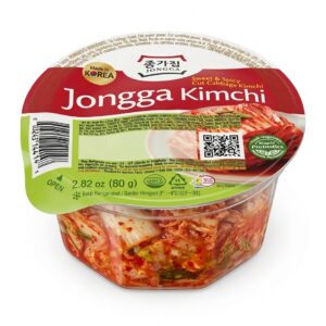 Jongga Sweet & Spicy Cut Cabbage Kimchi - 80g