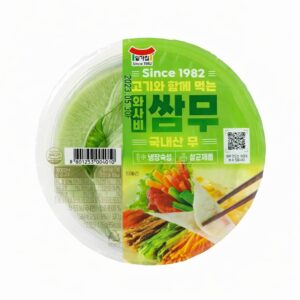 Wasabi Ssammu Pickled Korean Radish Slices For Wraps -320g