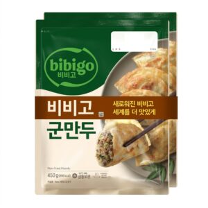 Bibigo Pan Fried Dumplings 450g x 2 Pack (Non Halal)