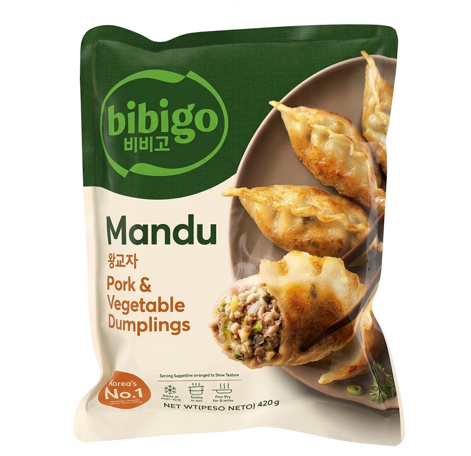 Bibigo Pork And Vegetable Dumpling 420g (Non Halal)