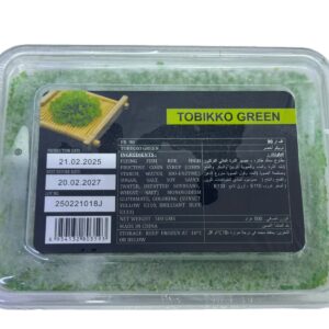 Flying fish roe - tobiko wasabi (green) -500 GM -(chinese origin)