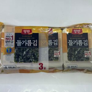 Roasted seaweed laver - perilla oil (4.5g*3) 13.5g
