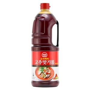 Hot Chilli Oil  - (Sajo) - 1.8 Ltr