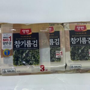Roasted seaweed laver - sesame oil (4.5g*3) 13.5g